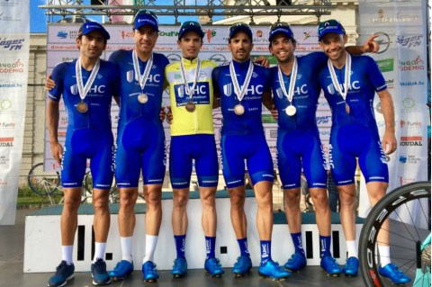 El colombiano Daniel Jaramillo salió campeón de la Vuelta a Hungría