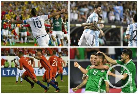 Los mejores goles de la Copa América, según la sección deportiva de El Espectador