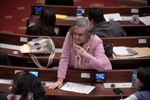 “No nos da vergüenza hacer control político al Gobierno”: Senadora Clara López