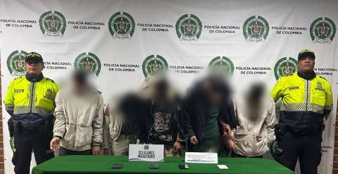 Así ocultaban celulares robados para evitar su localización: cinco capturados en Bogotá