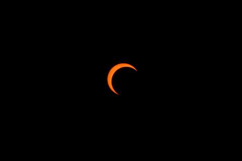 Las mejores imágenes que dejó el eclipse anular del 2 de octubre