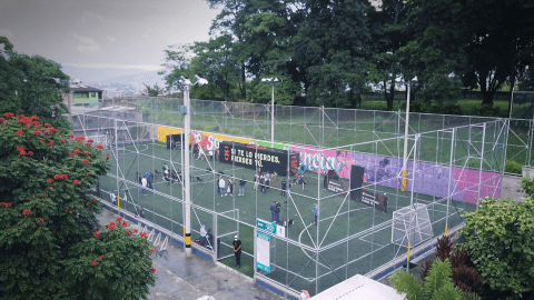 ¿Qué relación tienen LaLiga de España y la Comuna 13 de Medellín?