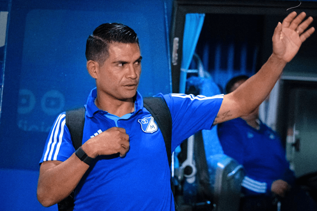 David Mackalister Silva, uno de los capitanes de Millonarios.