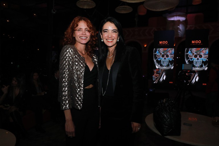 Carolina Sepúlveda y la doctora Fernanda Hernández