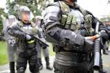 Agente del Esmad fue amarrado a un caballo y arrastrado por manifestantes en Casanare