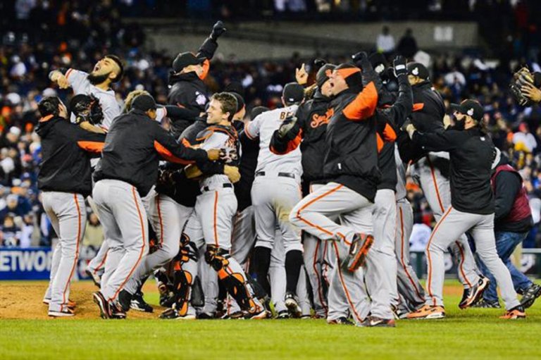 Gigantes de San Francisco, campeón de la Serie Mundial