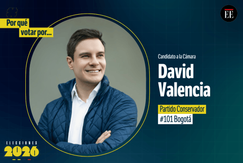 “Por qué votar por”: David Valencia Campo, candidato a la Cámara