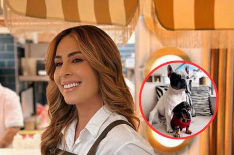Carolina Soto de Día a Día dio tremendo regaño a su perrita: “Amaneció alborotada”