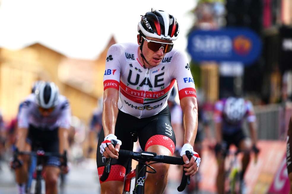 Brandon McNulty, nuevo líder de la Vuelta al País Vasco.