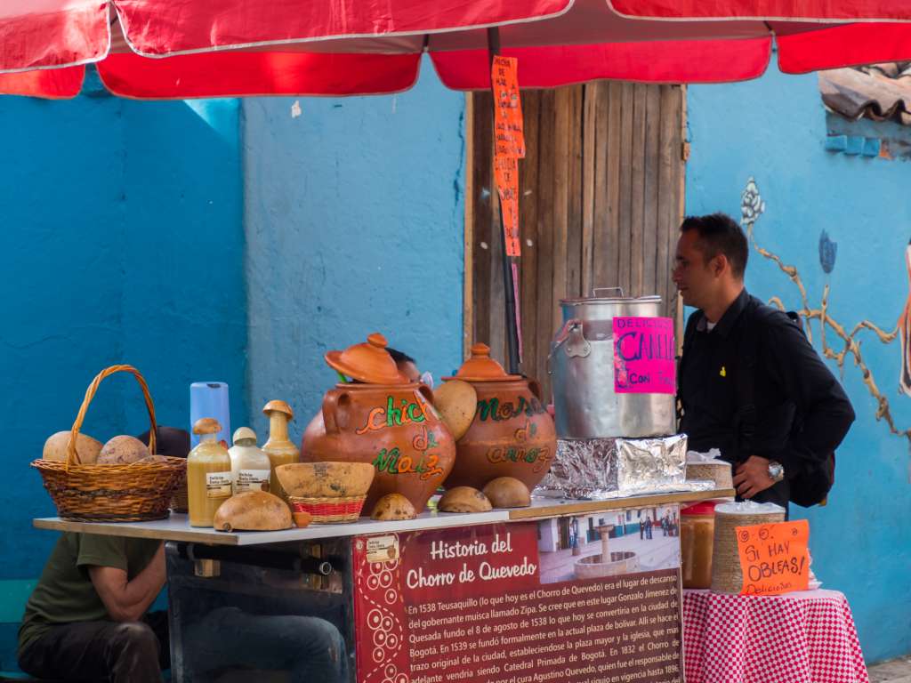 Comida callejera Bogotá