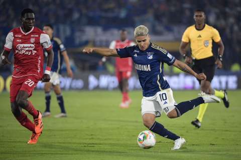 Así quedó la tabla del Cuadrangular A tras empate de Millonarios y Santa Fe