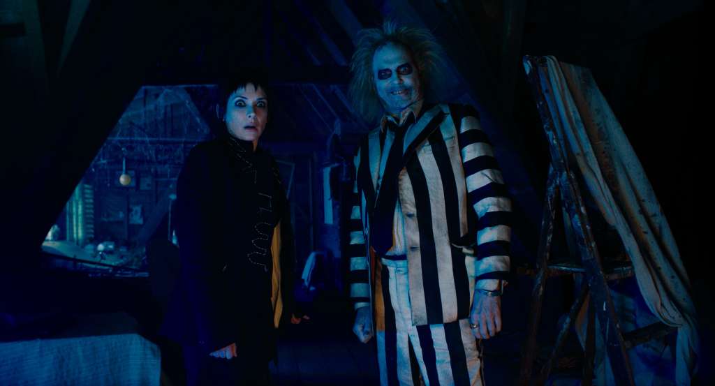 'Beetlejuice Beetlejuice' - Michael Keaton y Winona Ryder