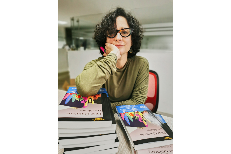 Pilar Quintana, autora de "Los Abismos", obra con la que obtuvo el Premio Alfaguara de novela 2021.
