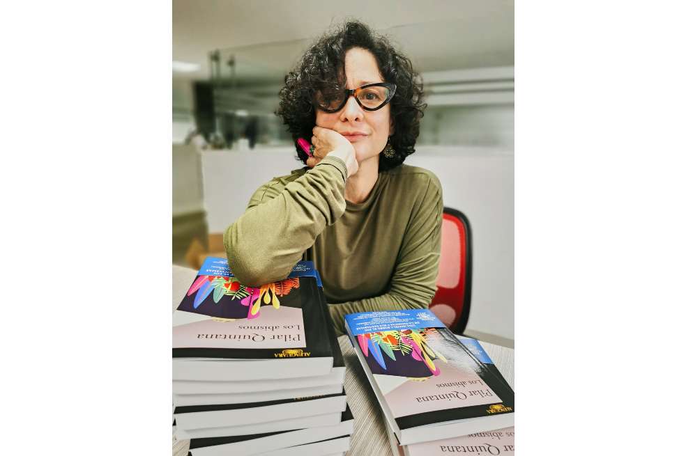 Pilar Quintana, autora de "Los Abismos", obra con la que obtuvo el Premio Alfaguara de novela 2021.