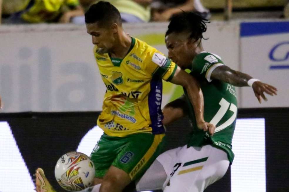 Atlético Huila le ganó 1-0 en Neiva al colero Deportivo Cali.