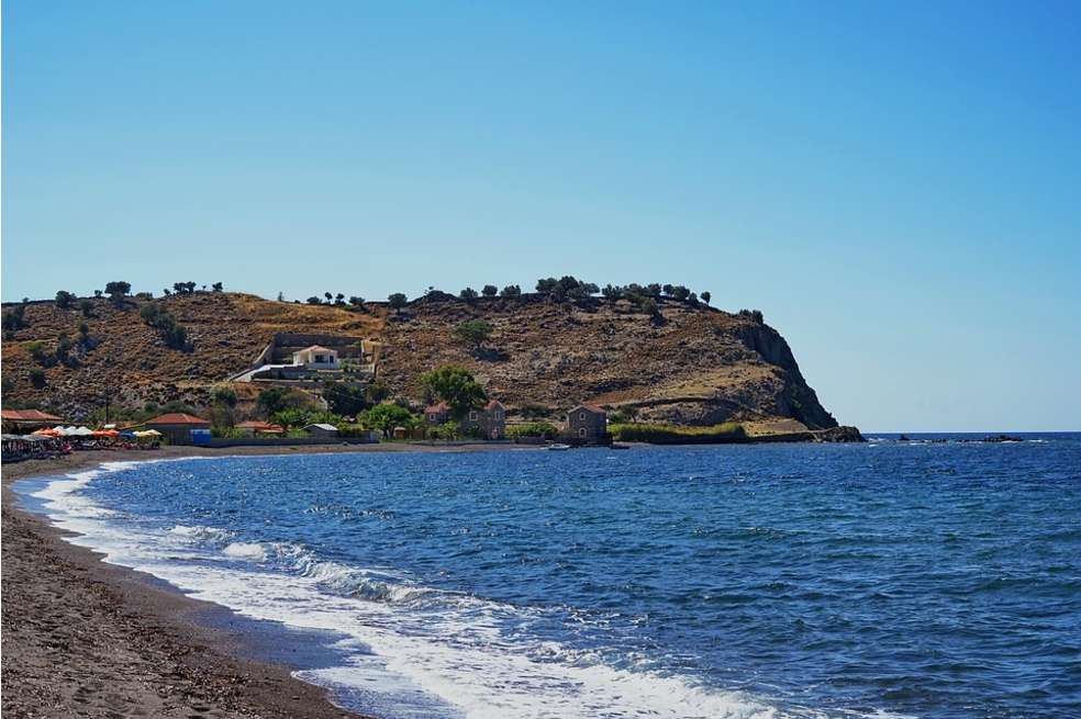 Safo de Lesbos hace parte de los poetas líricos de tiempos arcaicos.
