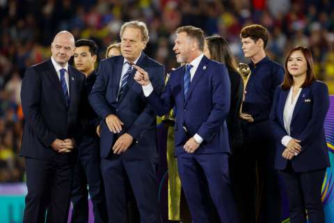 Jesurún e Infantino fueron abucheados en plena final del Mundial Sub-20: video