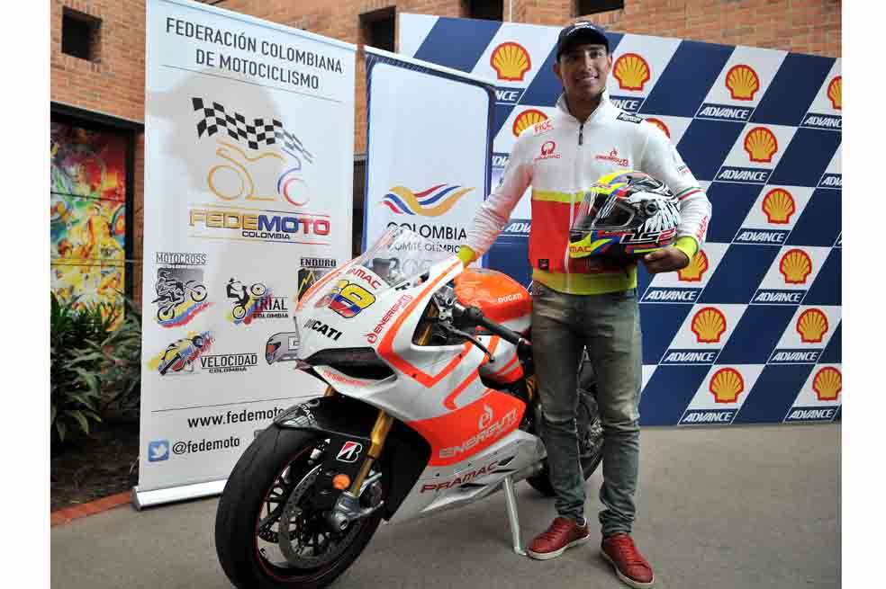 Yonny Hernández visitó ayer las instalaciones del Comité Olímpico Colombiano, en Bogotá. /Cristian Garavito