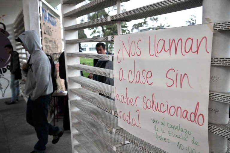 ¿Quién paga por el paro en la Universidad Nacional?