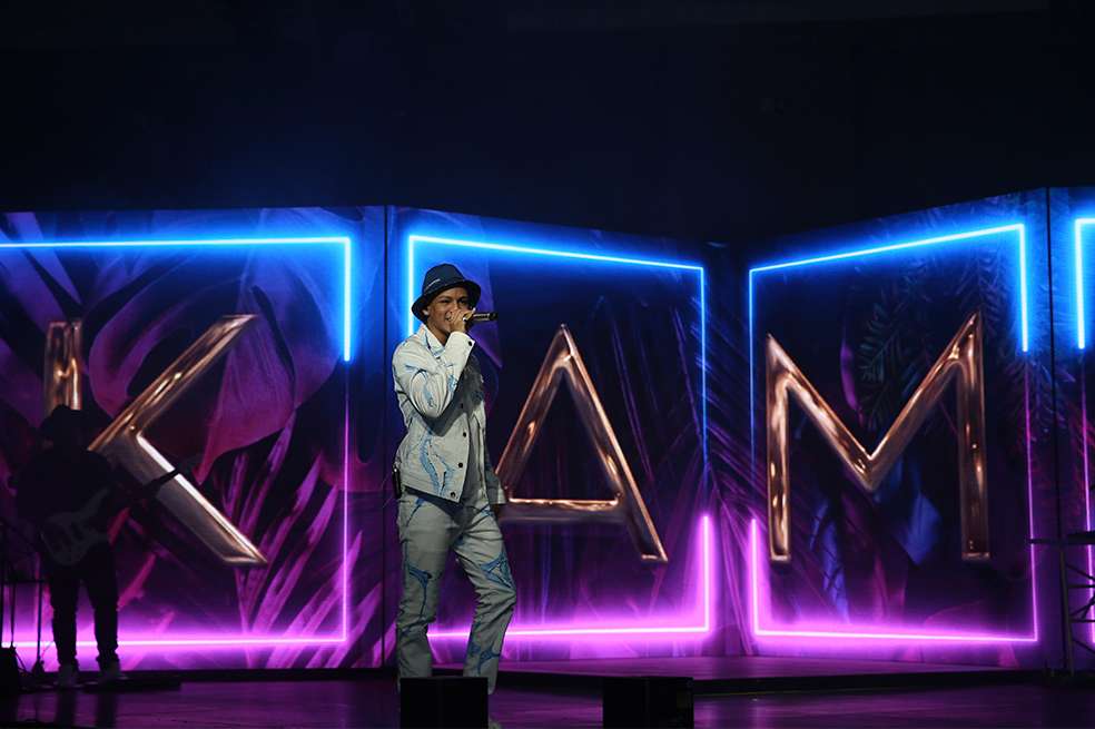 Kamm se presentó en el Hard Rock Hotel & Casino Punta Cana.