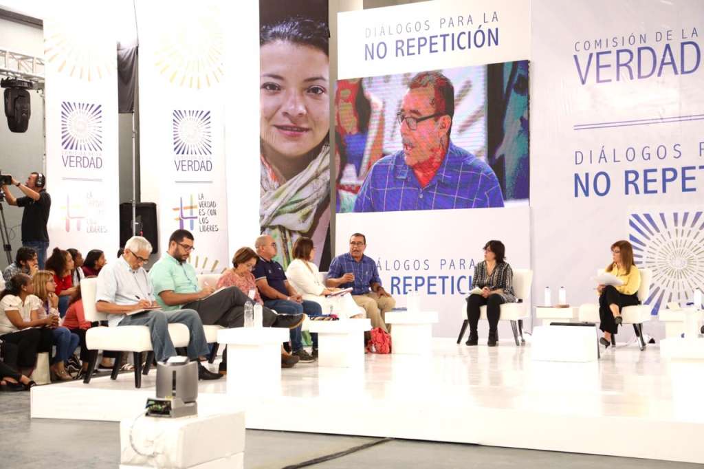 Con Montería (Córdoba) ya son tres los Diálogos para la No Repetición realizados por la Comisión de la Verdad. El primero fue en Bogotá y el segundo, en Arauca. / Cortesía CEV