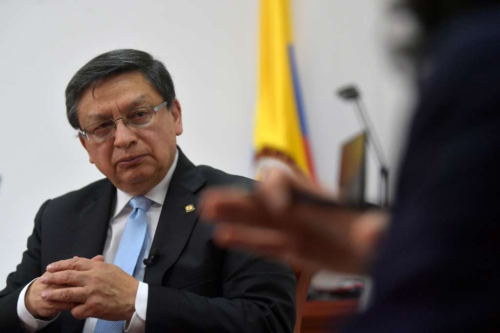 Nuevo presidente de la Corte Constitucional, en entrevista.