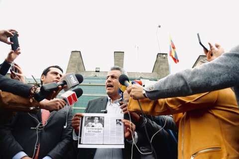 Ministro del Interior denunció a ciudadano por presunta injuria y calumnia