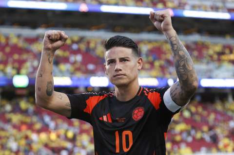 El mundo del fútbol celebra el cumpleaños de James Rodríguez