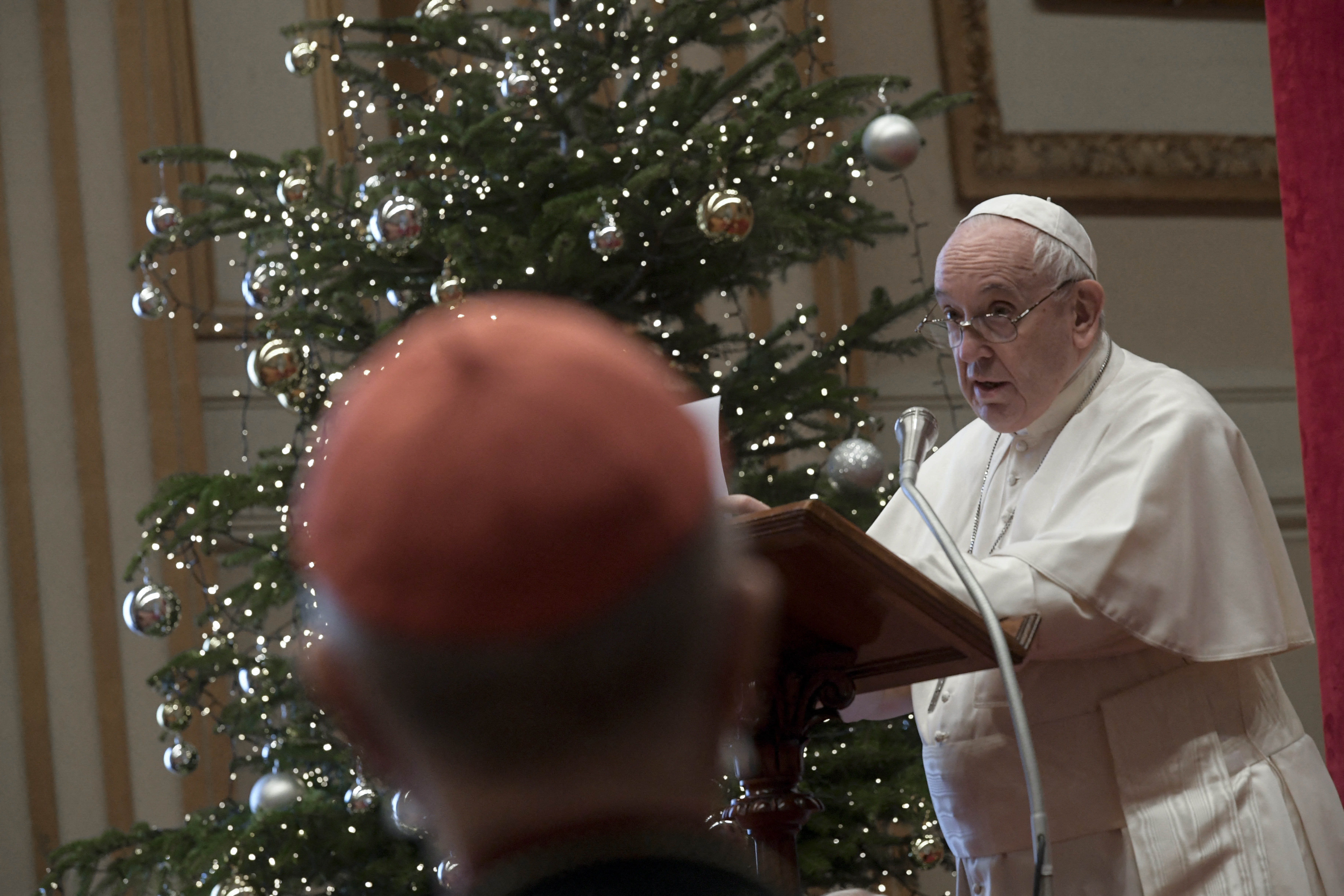 El papa Francisco recordó cómo vivía la Navidad en su natal Argentina.