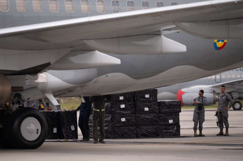 Desde el Comando Aéreo de Transporte Militar, CATAM, saldrá el Boeing 737-700 de la Fuerza Aeroespacial Colombiana, cargado con la ayuda humanitaria anunciada por el presidente Gustavo Petro y mencionada ayer por el embajador de Palestina en Colombia.