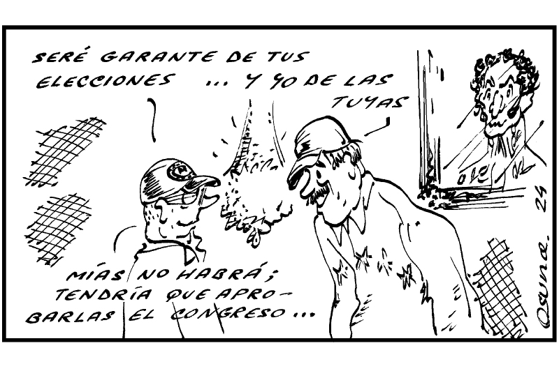 Apoyando al dictador