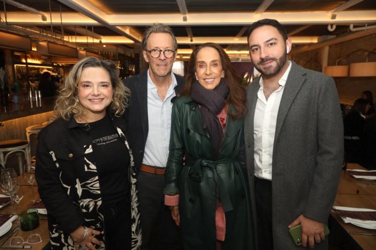 Claudia Moreno, , Guillermo Uribe, Pilar Castaño y Juan Sebastián Contreras
