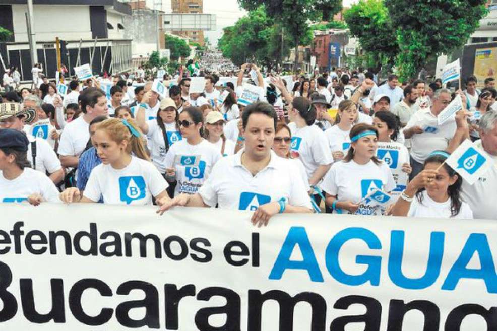 Los santandereanos se han pronunciado muchas veces en contra del proyecto de megaminería en Santurbán.