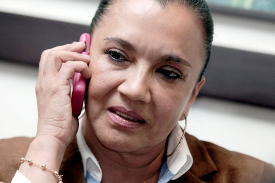 María del Pilar Gómez, madre de Carlos Cárdenas.