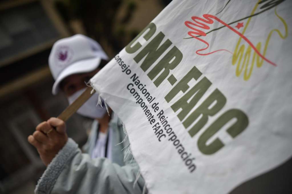Los excombatientes estarán en la capital del país hasta el próximo jueves, 5 de noviembre.