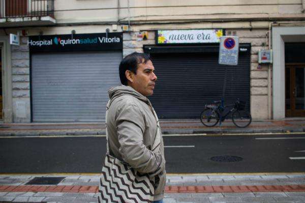 José Goyes, defensor de DD.HH. del Cauca, reside ahora en España. 