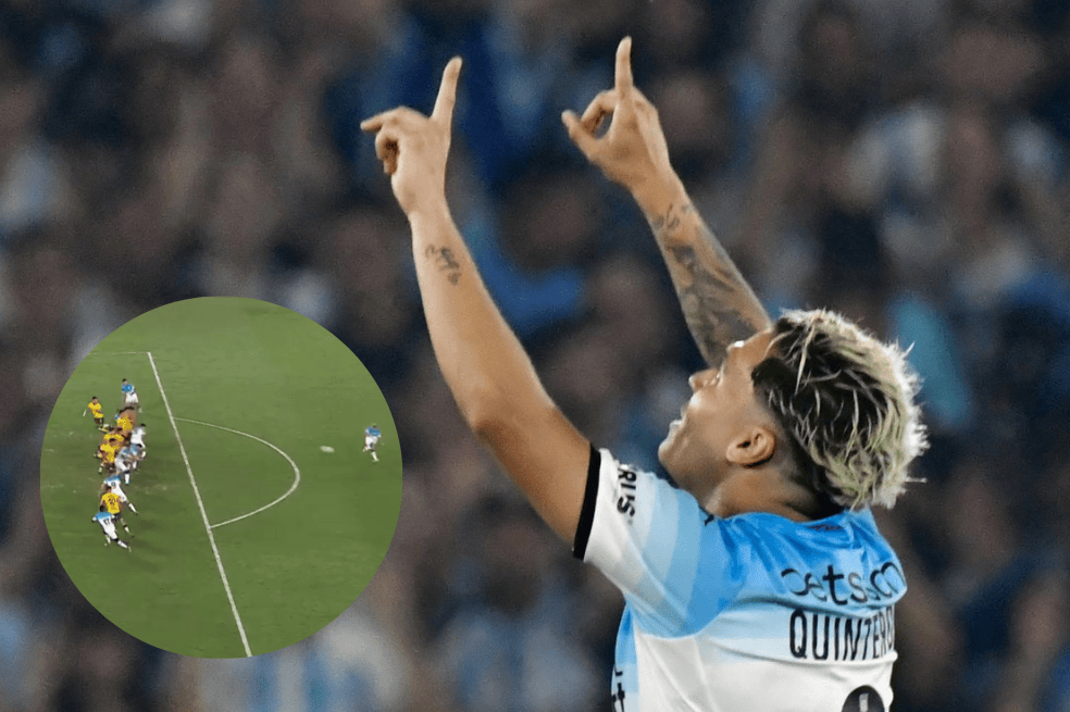 Juan Fernando Quintero es una de las grandes figuras de la liga argentina.