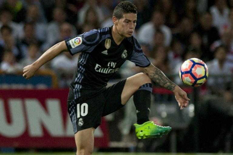 James, baja para juego de Real Madrid ante Celta de Vigo