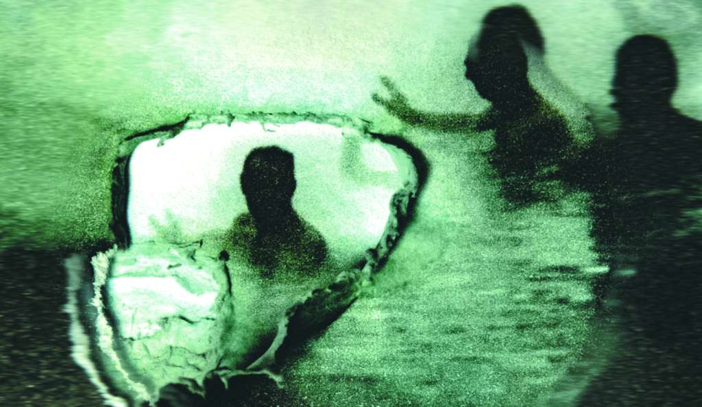 Fotograma del cortometraje “La noche desbarata mis sombras”, una de las producciones que estará en el festival de cine Equinoxio, de la Universidad Nacional. / Cortesía de Luis Esguerra
