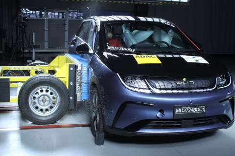 El primer carro chino en lograr cinco estrellas en pruebas de LatinNcap