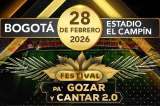 Esta es la nueva fecha del Festival Pa’ Gozar y Cantar 2.0: ¿Qué artistas habían confirmado?