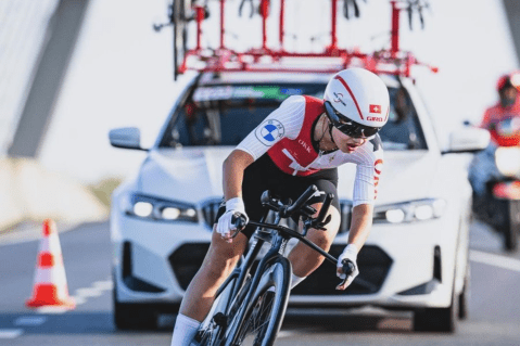 Ciclista de 18 años, en estado crítico por grave accidente en el Mundial de Zúrich