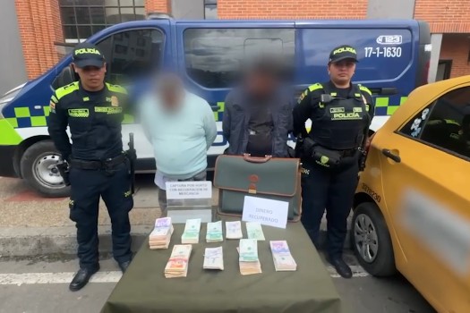 Dos sujetos que se hacían pasar por funcionarios del Ministerio de Salud para robar droguerías, fueron capturados