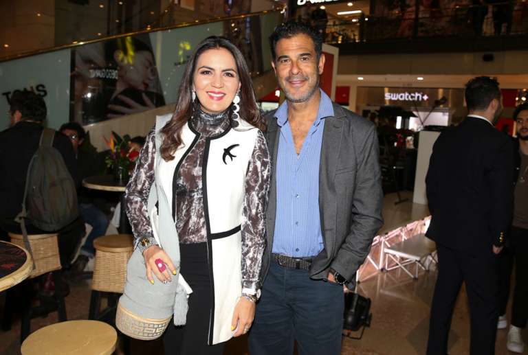 Alexandra Gaitán y Juan Alberto Páez.