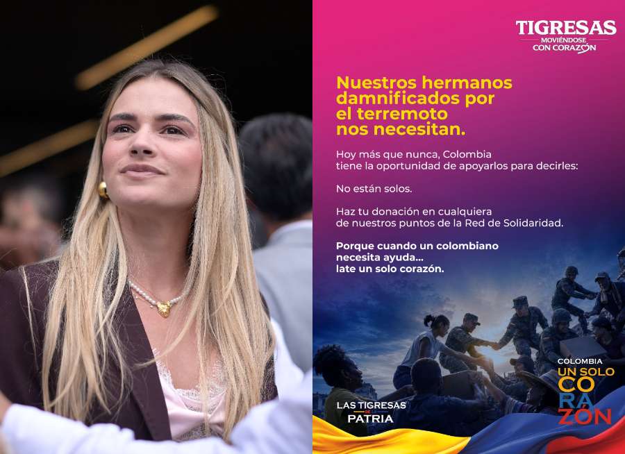 Primera dama, Ana Lucía Pineda, lidera campaña de solidaridad.