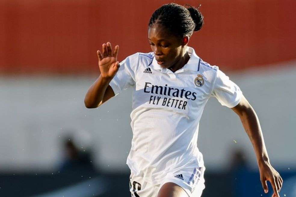 Linda Caicedo, por primera vez, fue titular en Real Madrid.