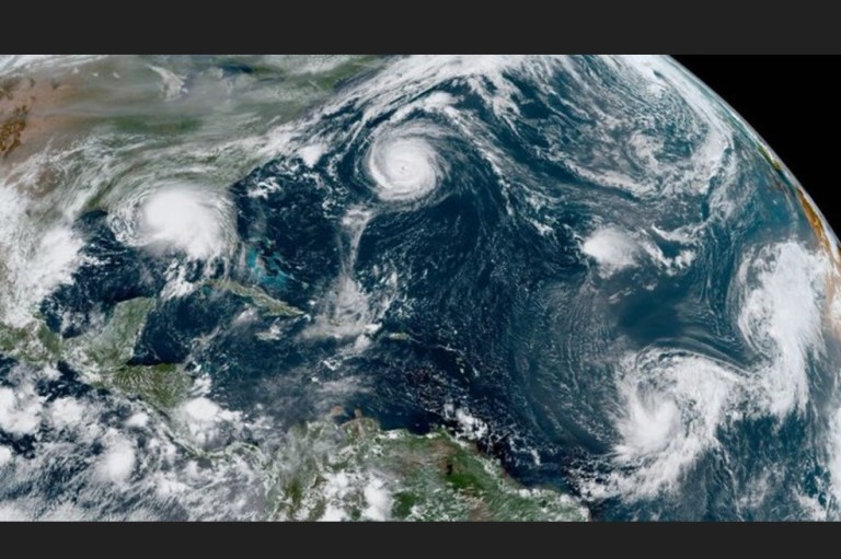 ¿Por qué se formaron cinco ciclones tropicales al tiempo en el océano Atlántico?