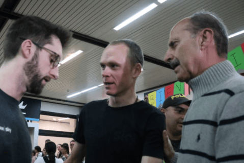 Chris Froome ya está en el país para disputar el Tour Colombia