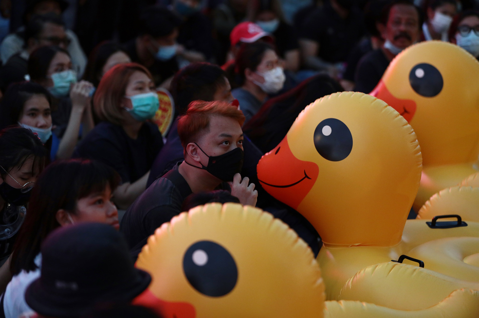 Protestas en Tailandia