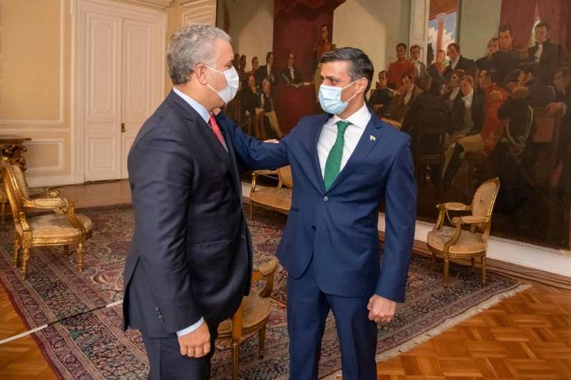 Iván Duque y Leopoldo López